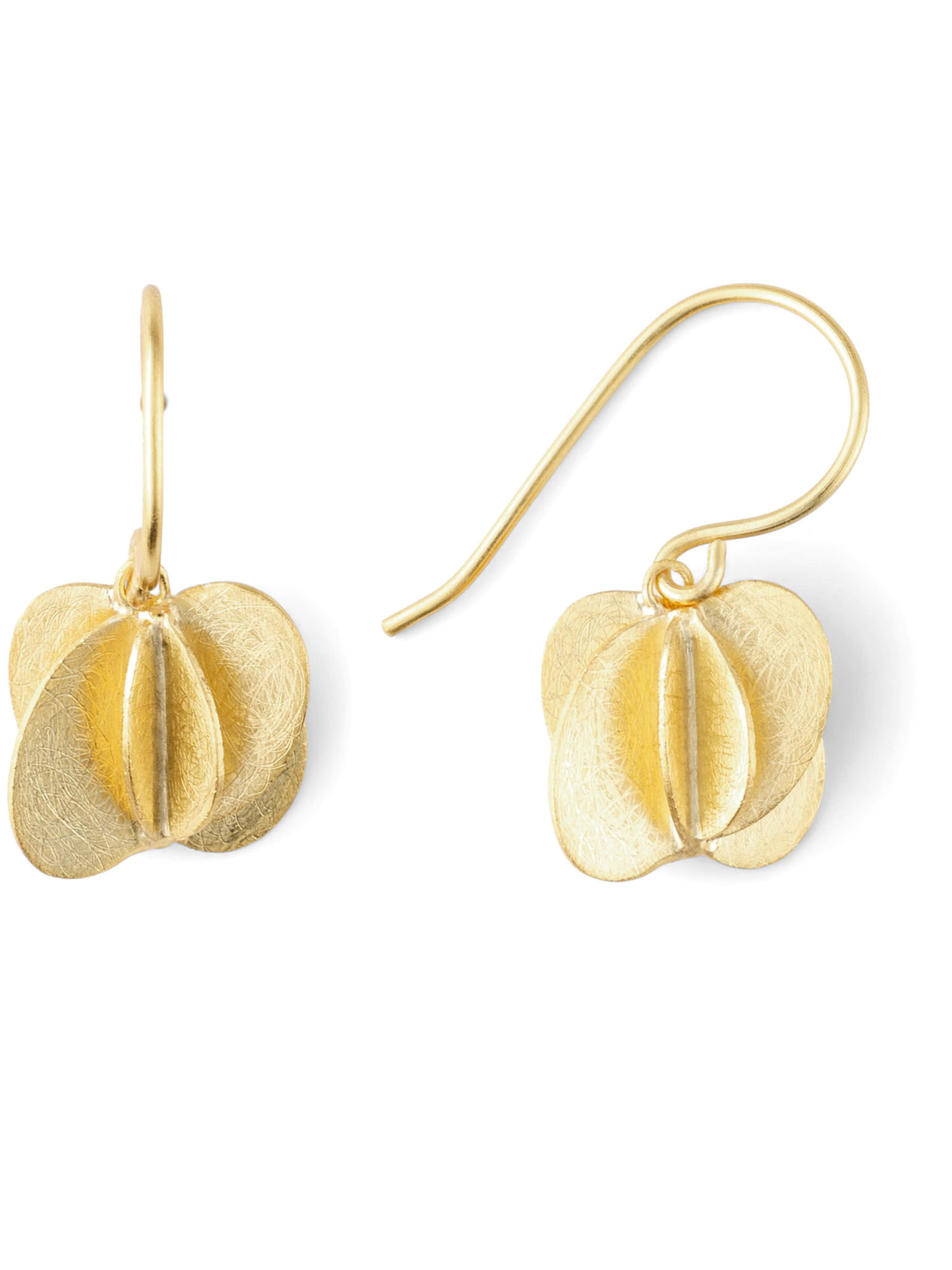 Heideman Ohrstecker in Gold: Vorderseite