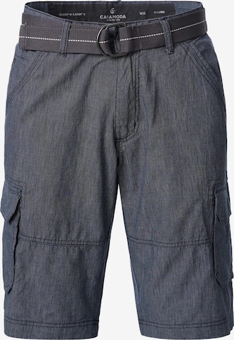 CASAMODA Cargo Pants 'Basic' in Blue: front