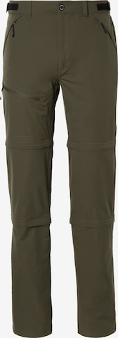 ICEPEAK regular Παντελόνι πεζοπορίας 'BIRKENFELD' σε πράσινο: μπροστά