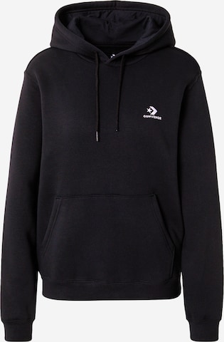 CONVERSE - Sweatshirt em preto: frente