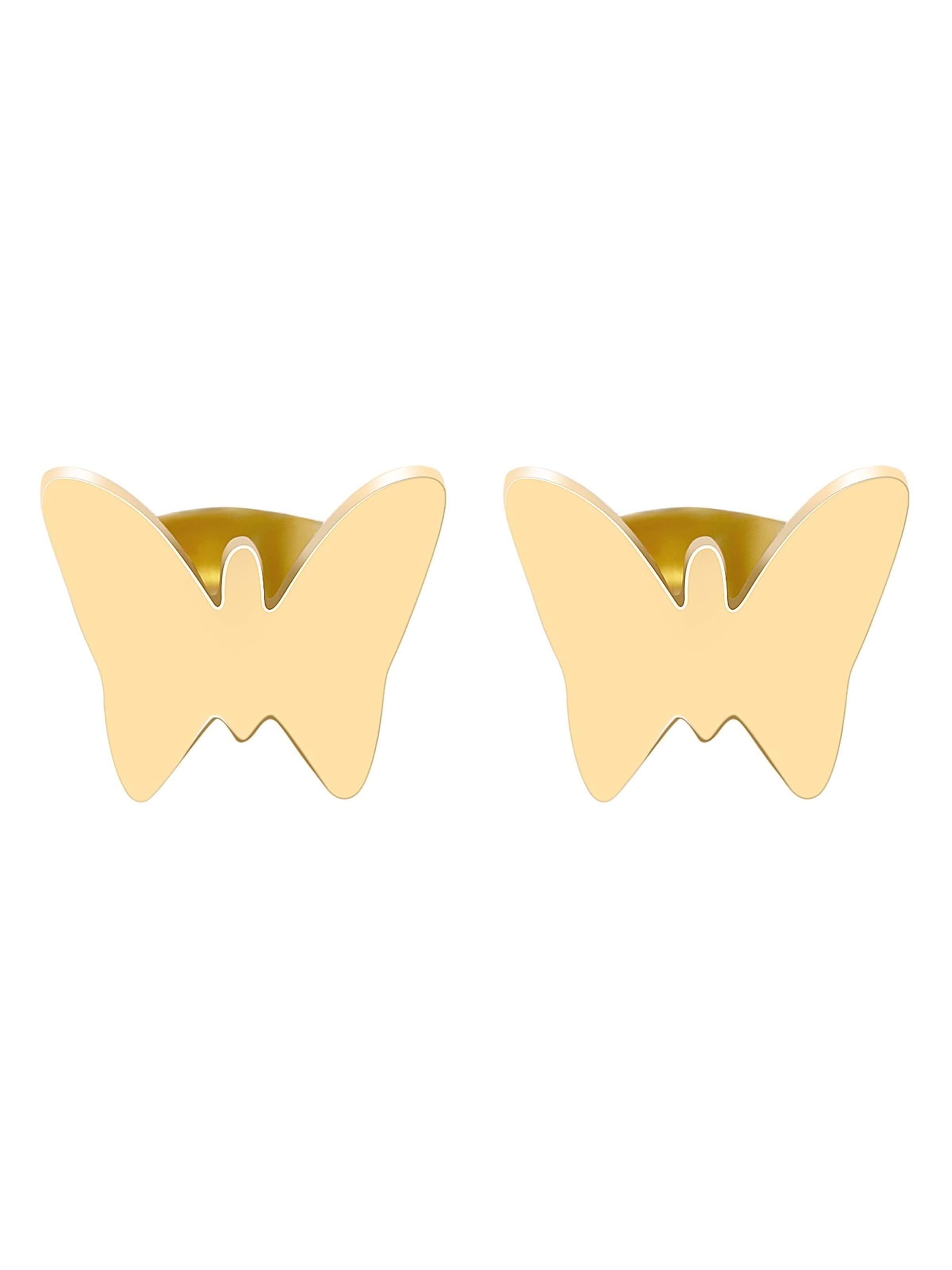 Akzent Earrings 'Maret, langlebig' in Gold: front