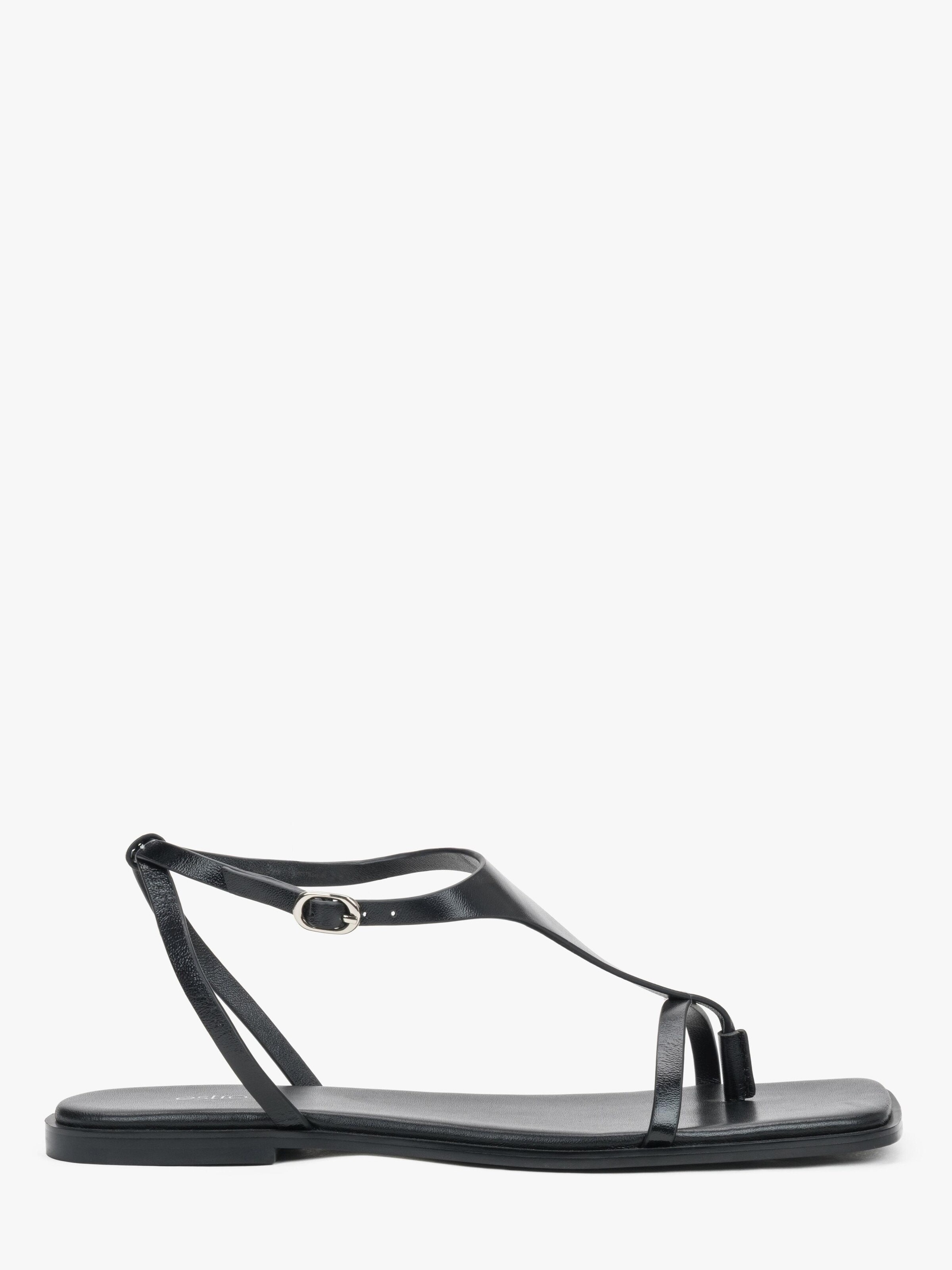 Estro Sandal '616-09' in Black