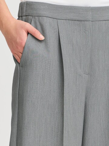ICHI Loosefit Broek 'Sarla' in Grijs