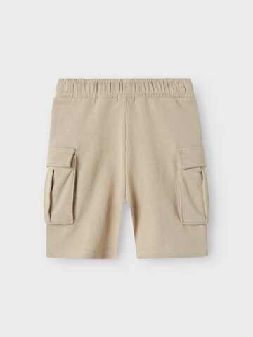 NAME IT Regular Trousers 'NKMOllie' in Beige