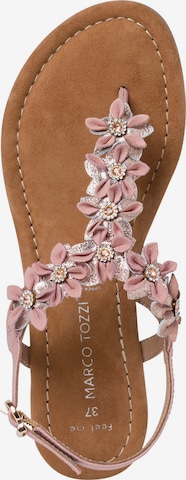 MARCO TOZZI T-Bar Sandals in Pink