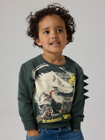 NAME IT - Sudadera 'NMMJAL JURASSIC' en verde: frente