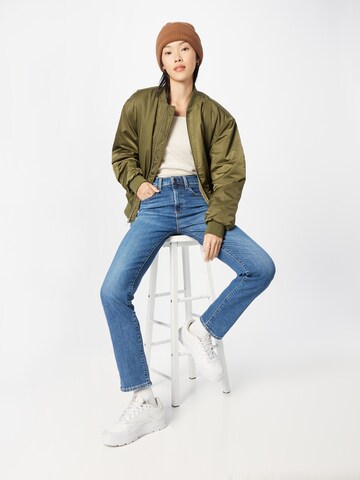 LEVI'S ®regular Traperice '724 High Rise Straight' - plava boja