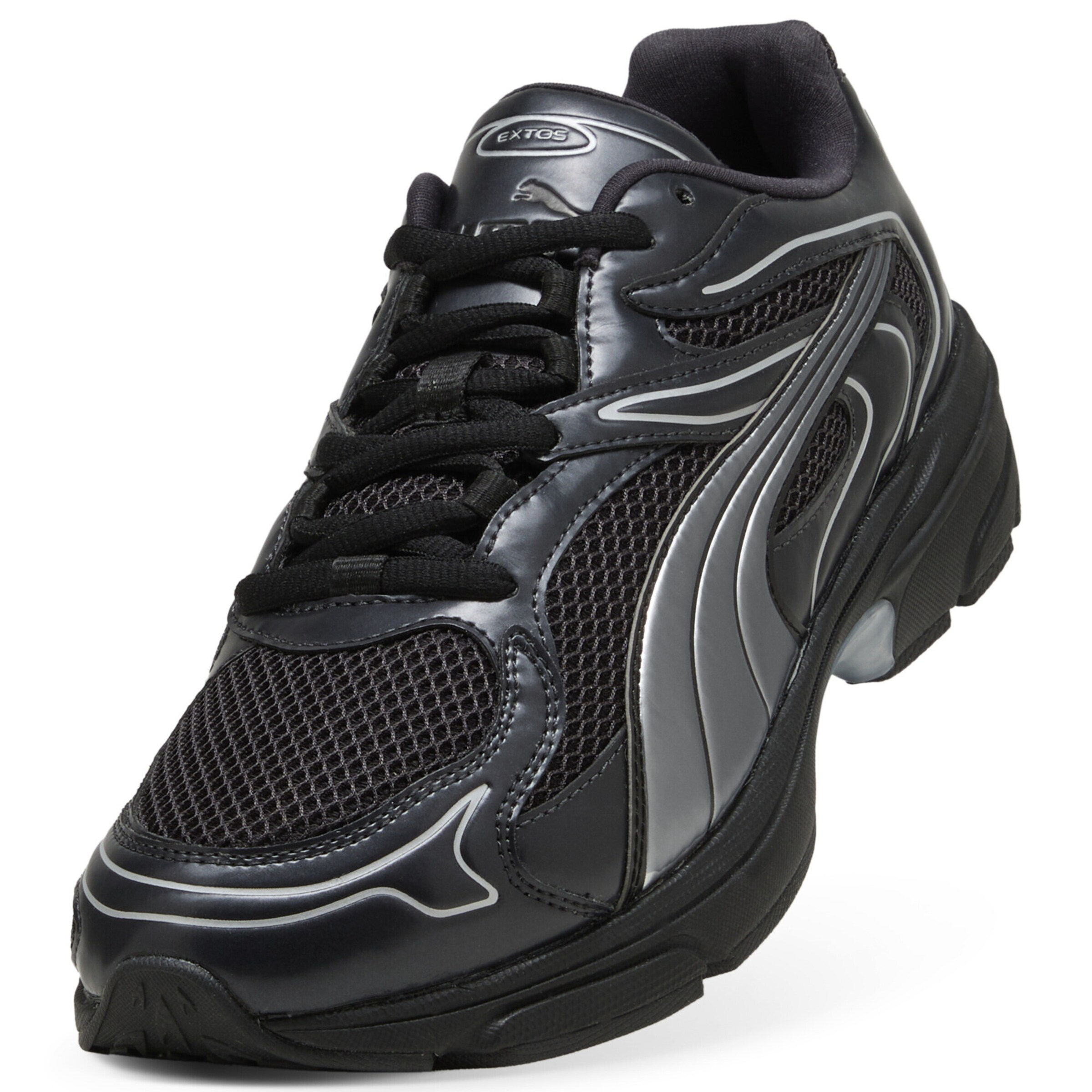 PUMA Sneakers laag 'Extos' in Zwart