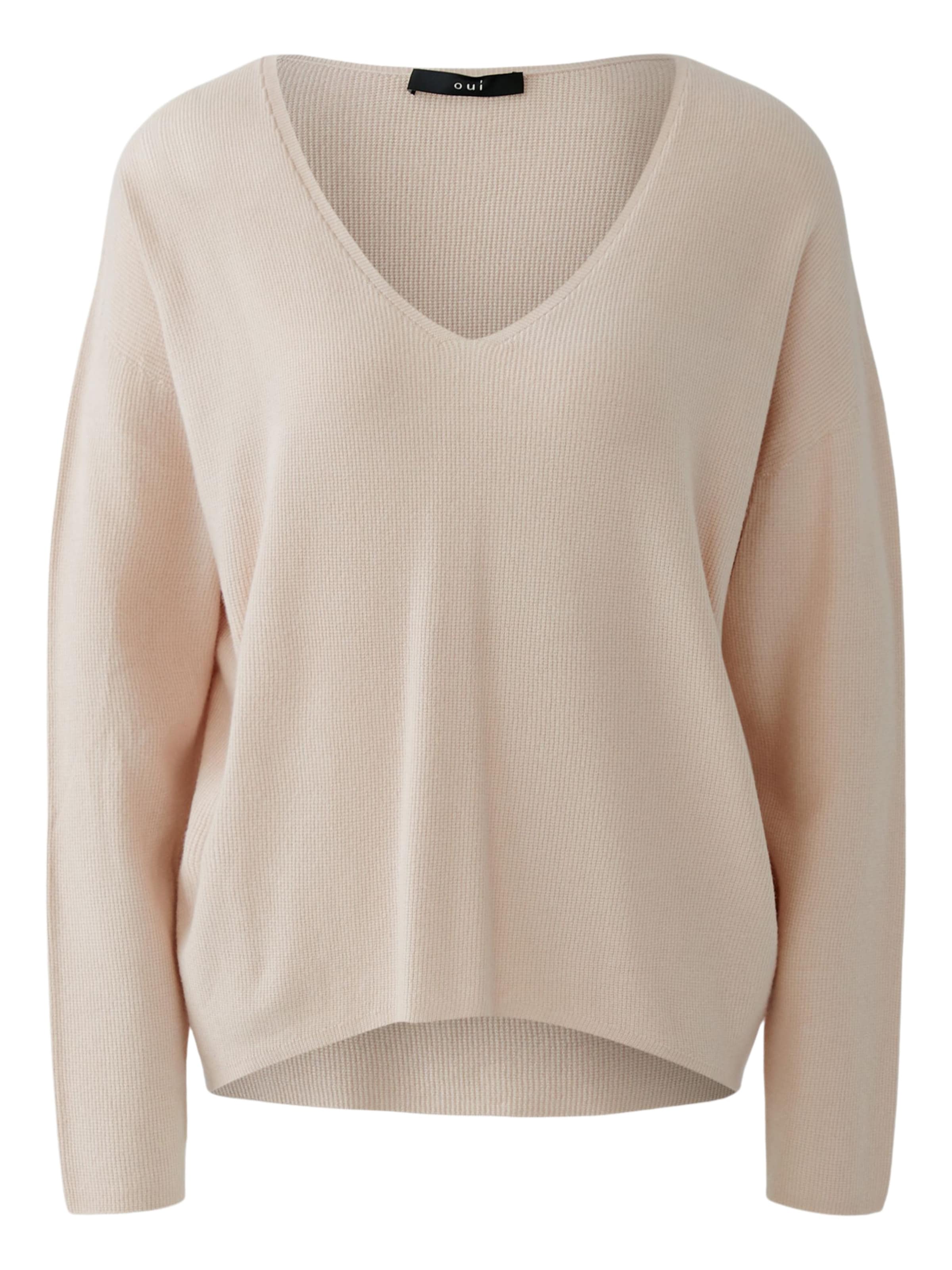 OUI Pullover 'FREYJA' in Beige: Vorderseite