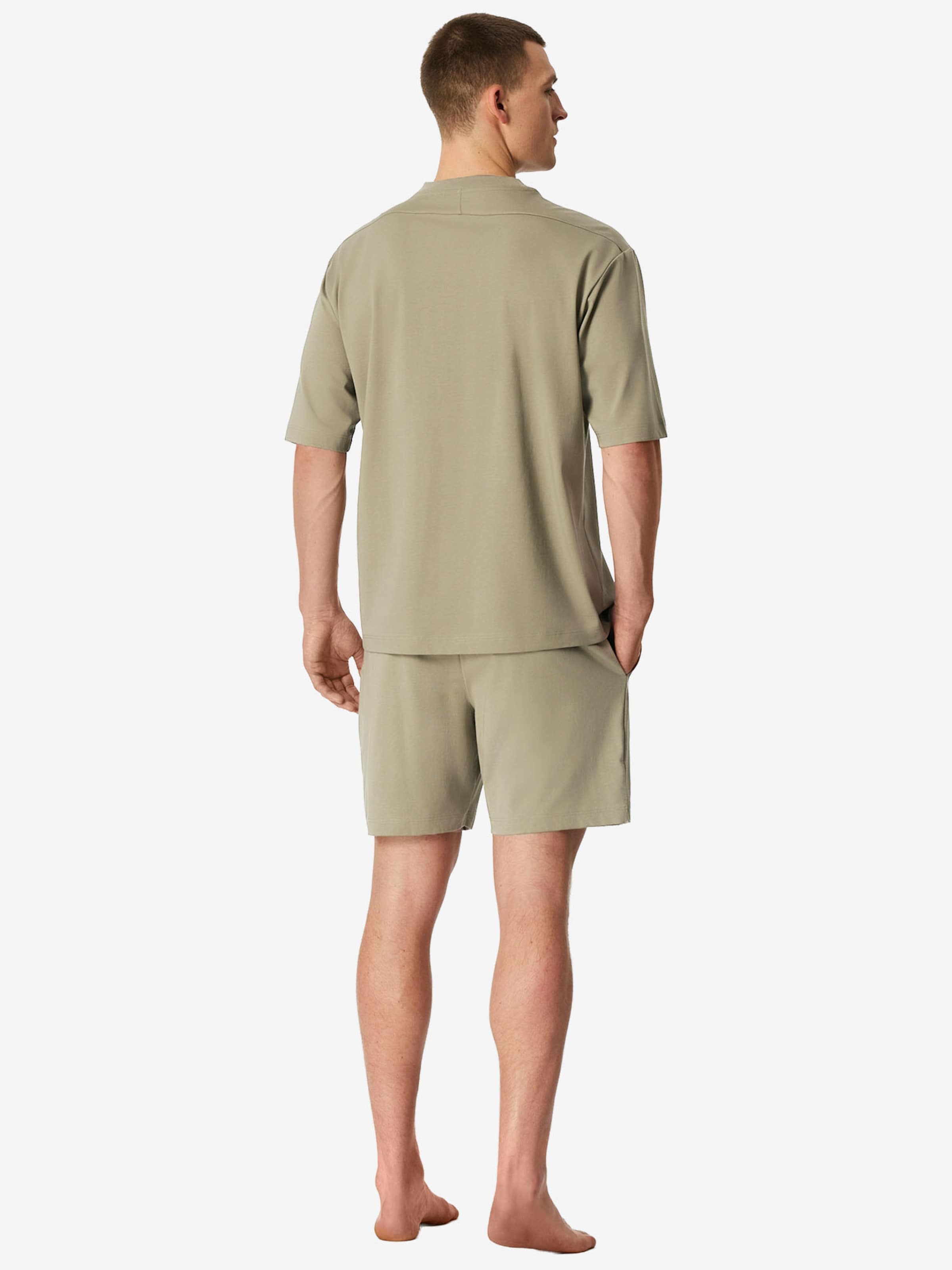 Pyjama court ' Modern Nightwear ' SCHIESSER en beige