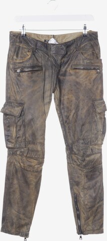 Balmain Pants in S in Brown: front