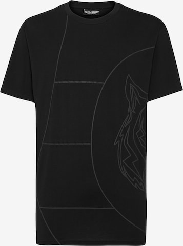 Plein Sport - Camiseta 'Tiger' en negro: frente