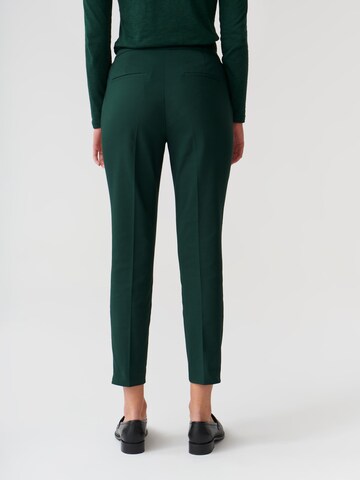 Coupe slim Pantalon à plis 'JAKINA 1' TATUUM en vert