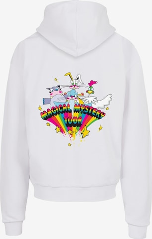 Merchcode Sweatshirt 'Beatles - Magical Mystery' in Weiß