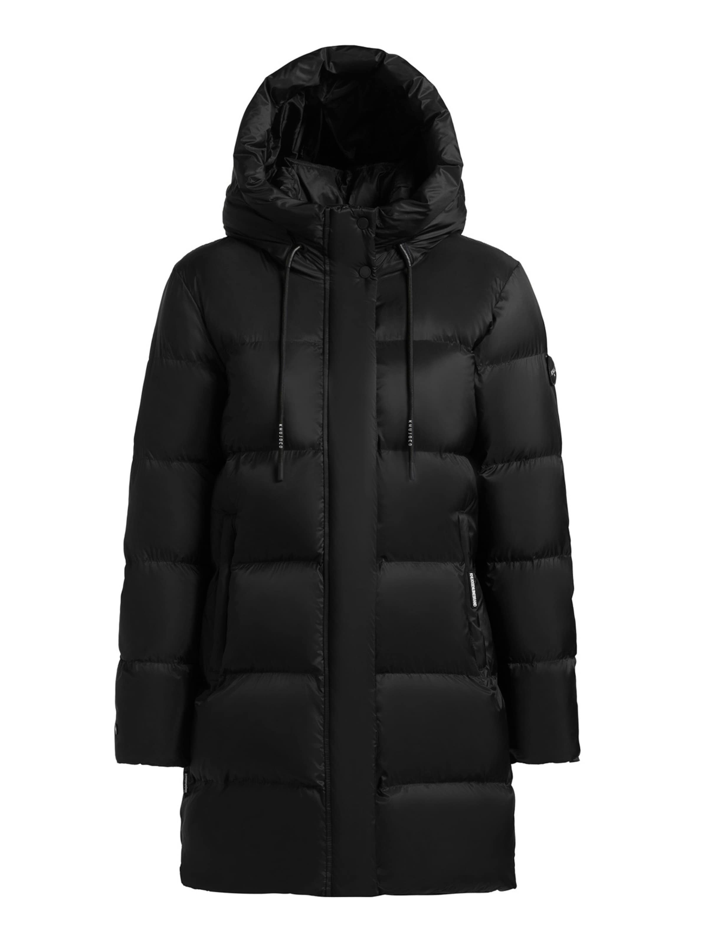 khujo Jacke 'Janou2' in Schwarz: Vorderseite