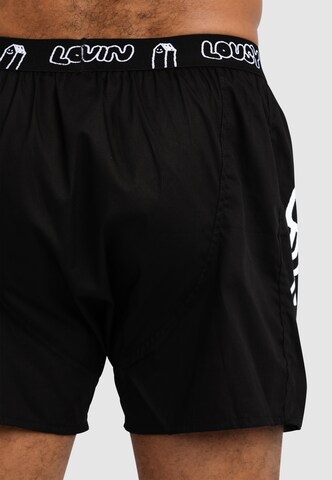 Lousy Livin Boxershorts 'Lou' in Schwarz