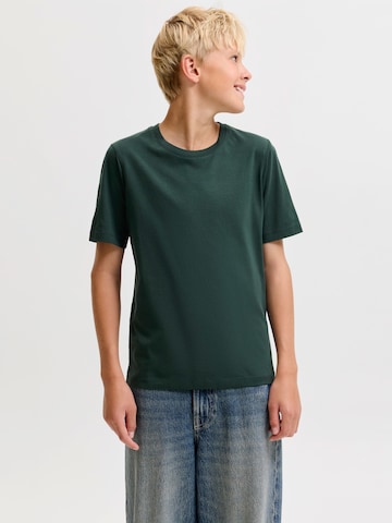 Jack & Jones Junior - Camiseta 'JJEORGANIC' en verde: frente