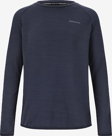 ENDURANCE Performance Shirt 'Avan' in Blue: front