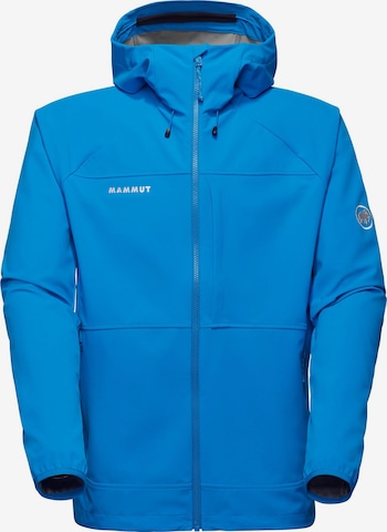 MAMMUT Outdoor jacket in Blue: front