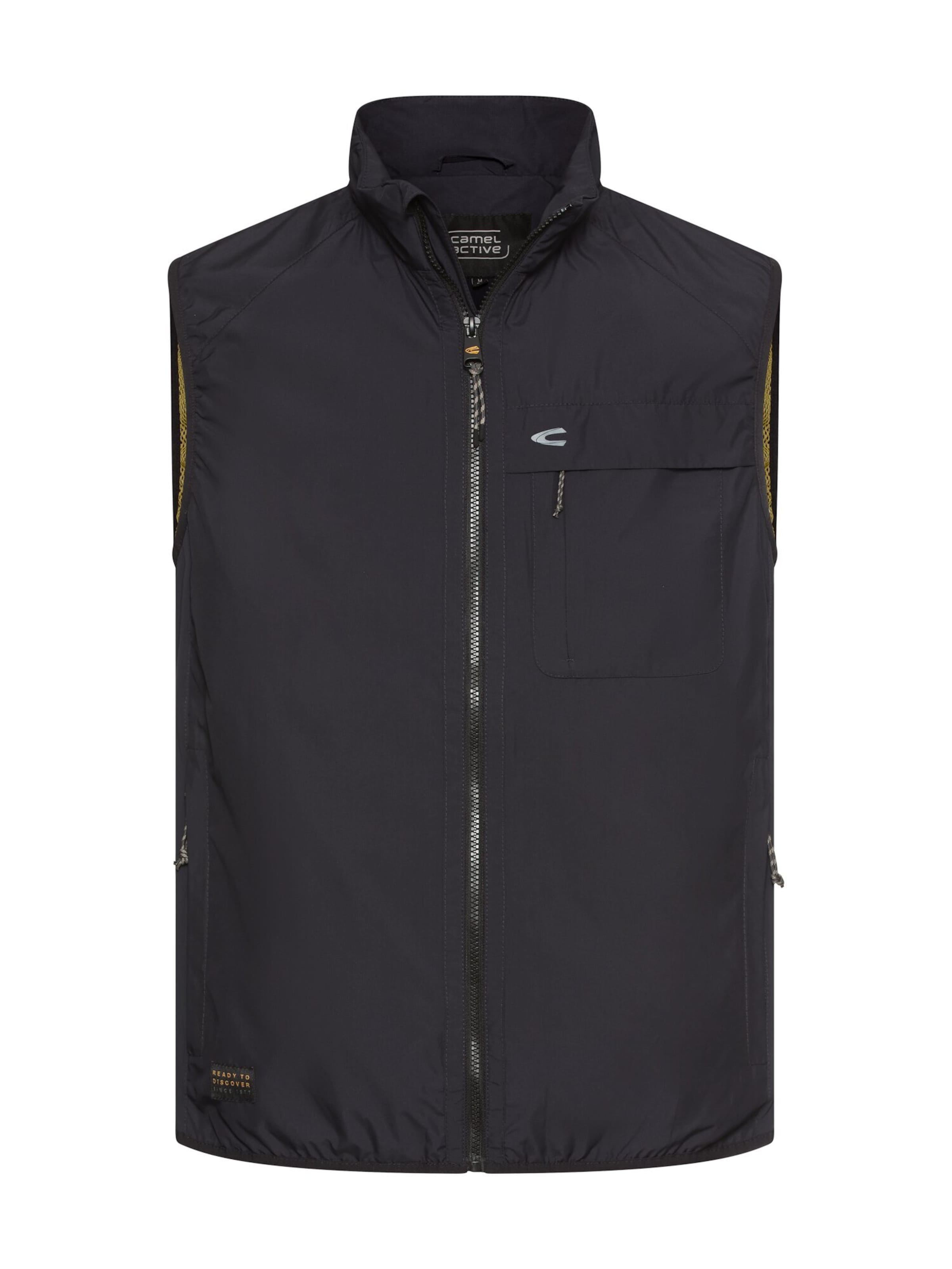 CAMEL ACTIVE Vest in Blue: front