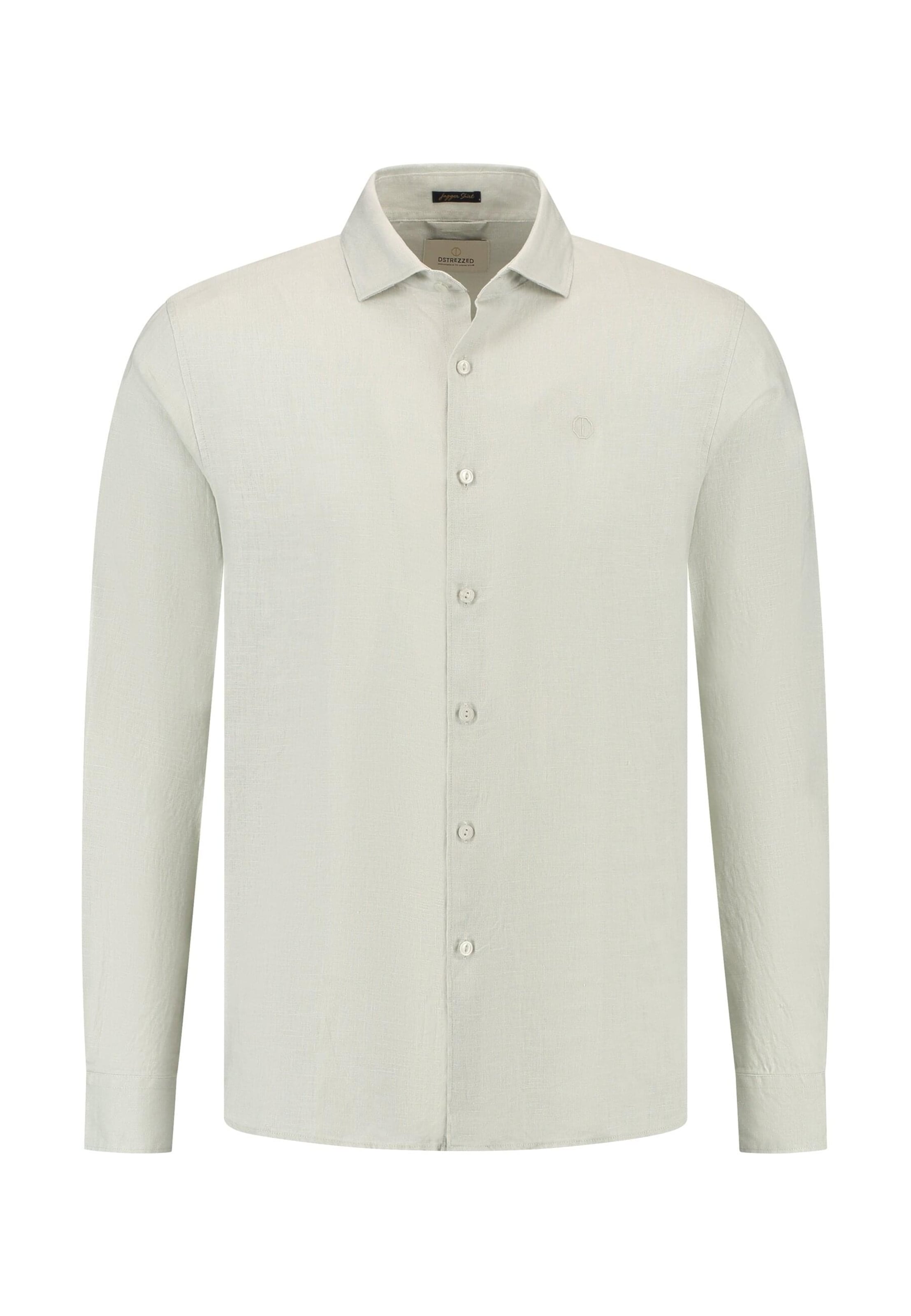 Dstrezzed Hemd in Grau: Vorderseite