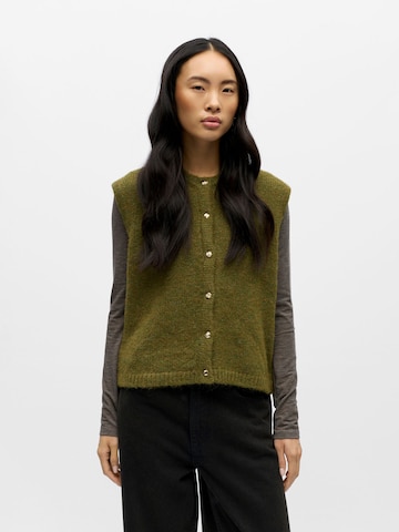 Cardigan 'OBJSaggia' OBJECT en vert : devant