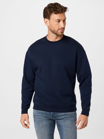 JACK & JONES Sweatshirt 'Brink' in Blauw: voorkant