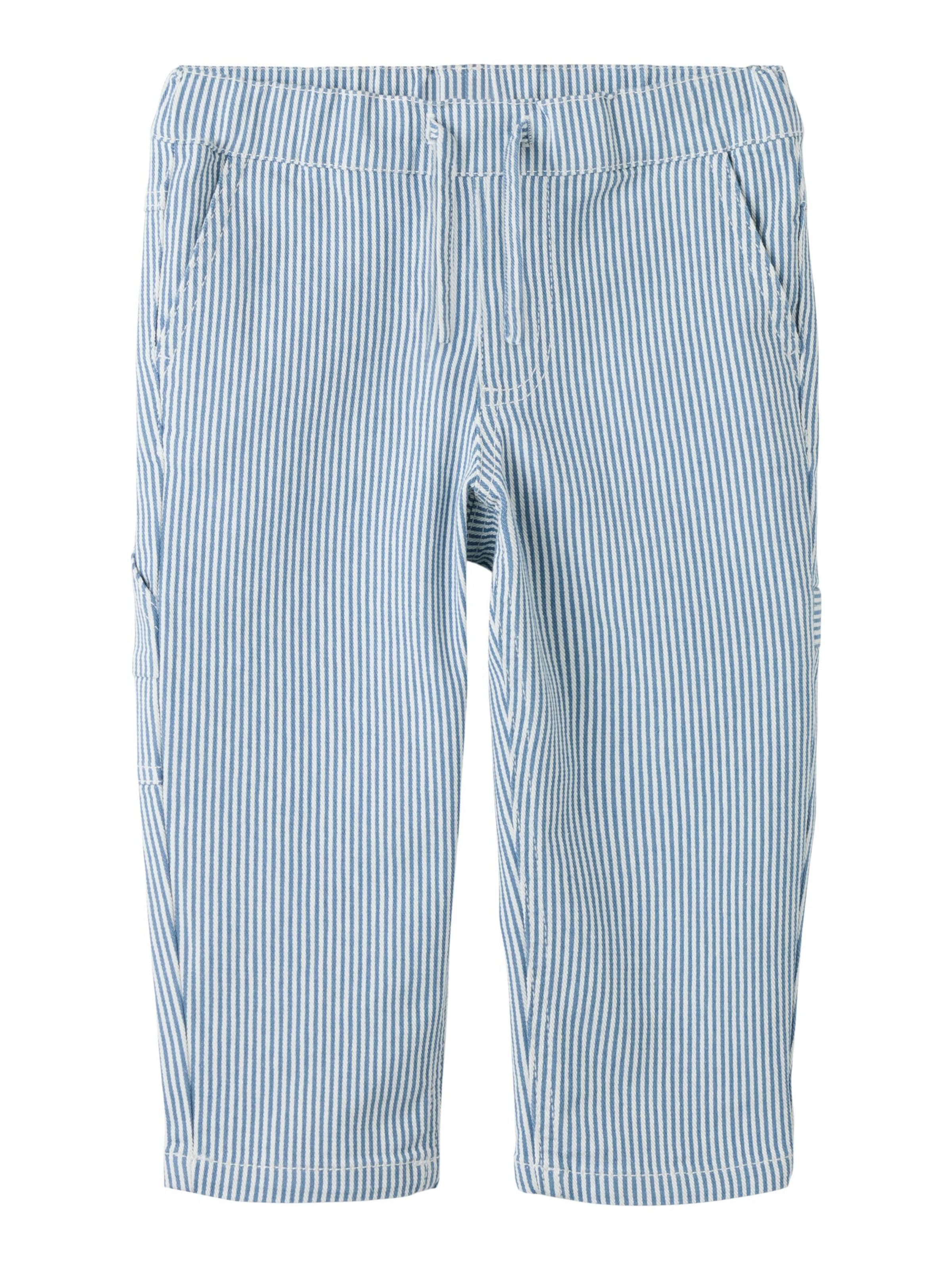 NAME IT - Loosefit Pantalón en azul: frente