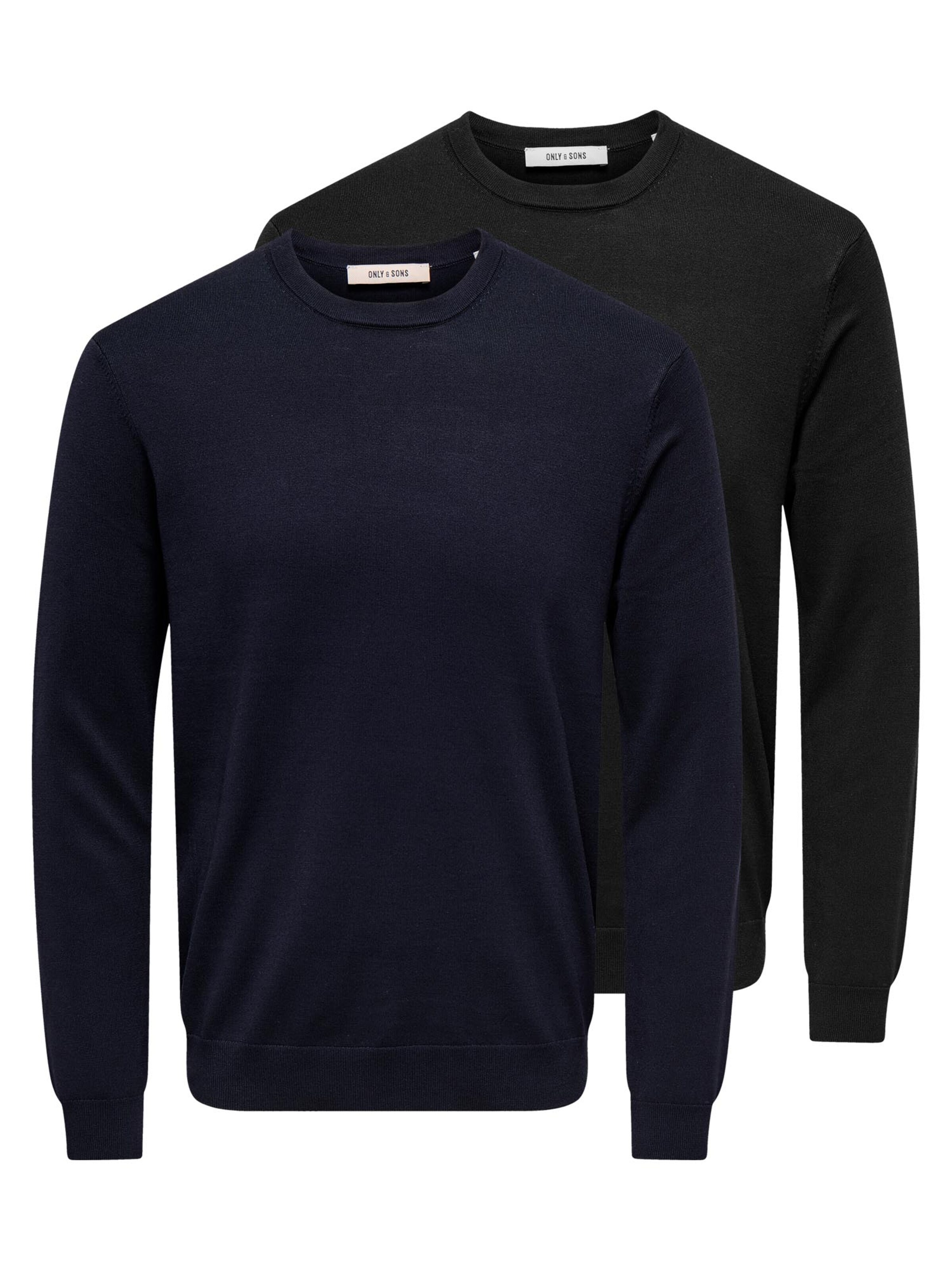 Only & Sons Trui 'Wyler' in Blauw: voorkant