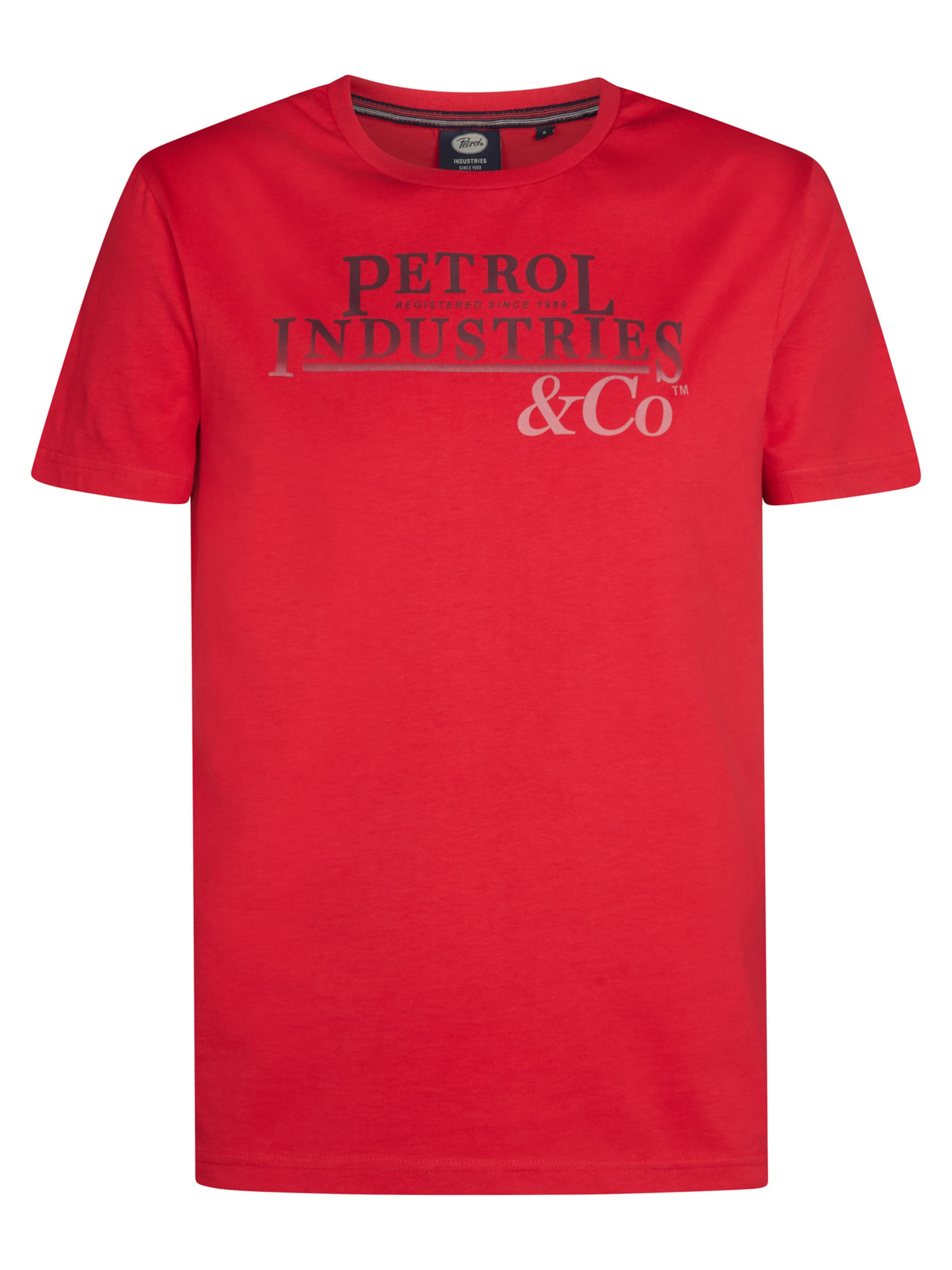 Petrol Industries Särk 'Rawlins', värv punane: eest vaates