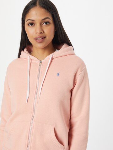 Polo Ralph Lauren Zip-Up Hoodie in Orange