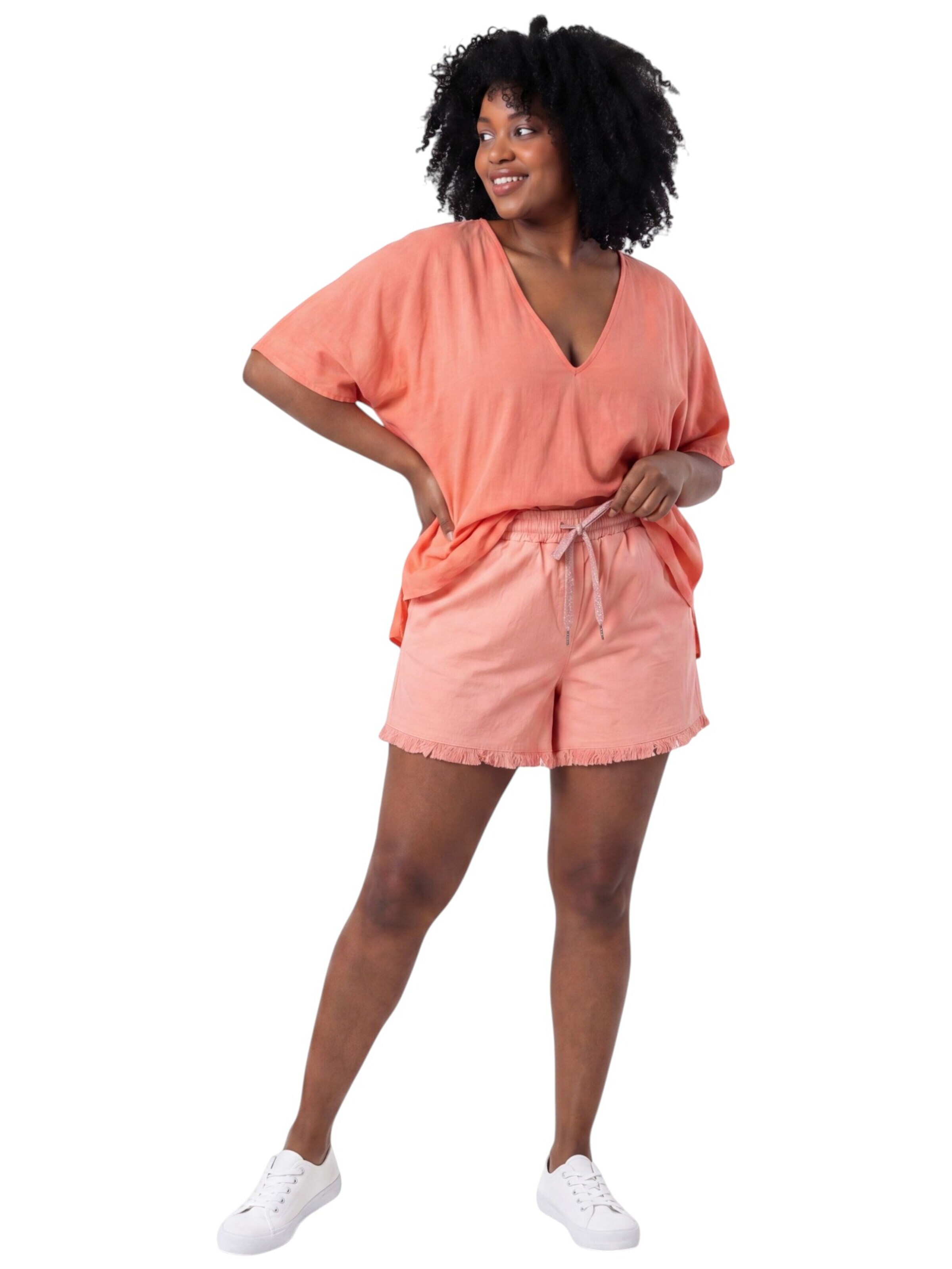 OriginalYou Regular Pants 'Shorts' in Orange