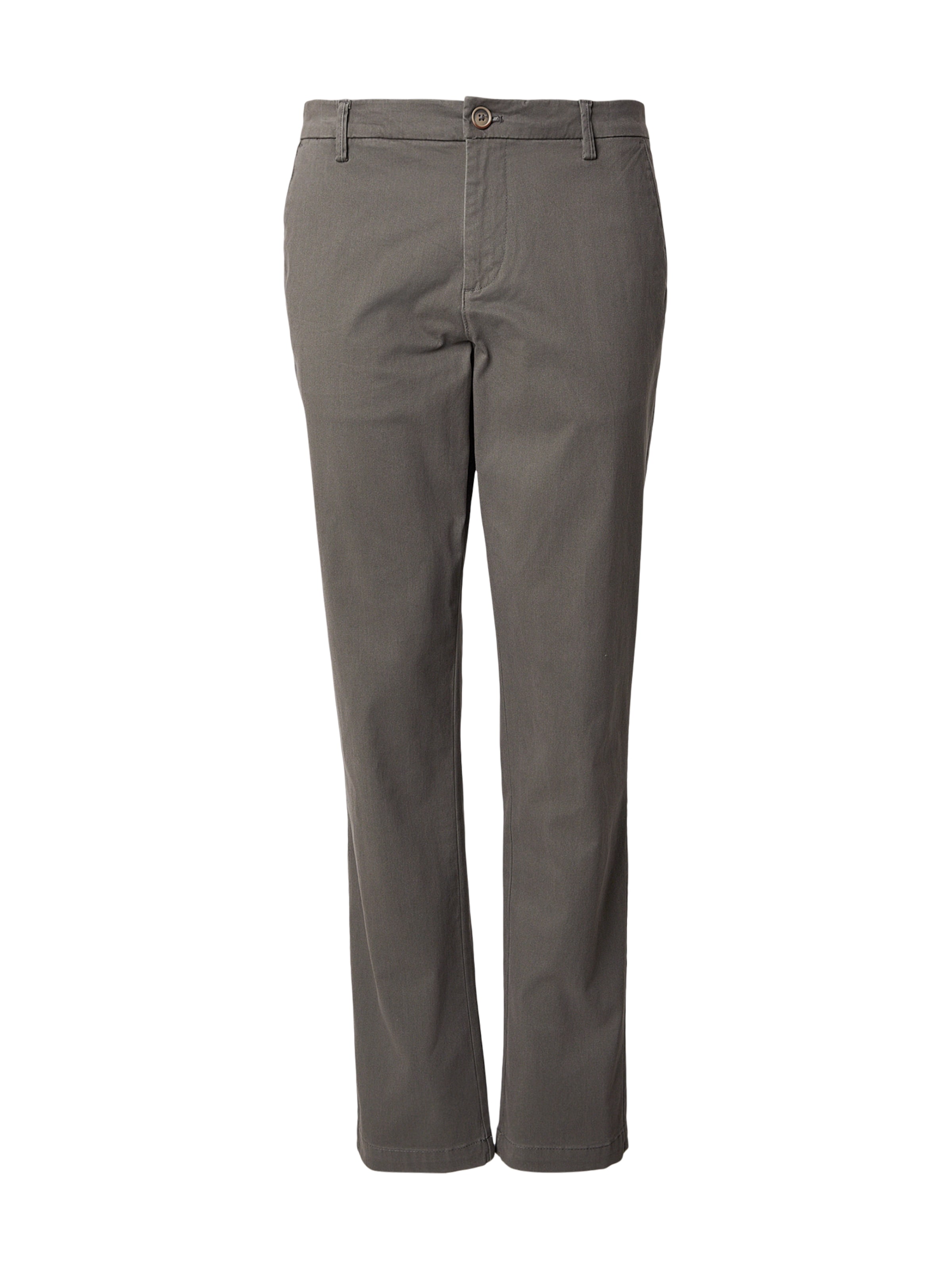 Bruun & Stengade Обычный Брюки-чинос 'Rino' в Зеленый: спереди