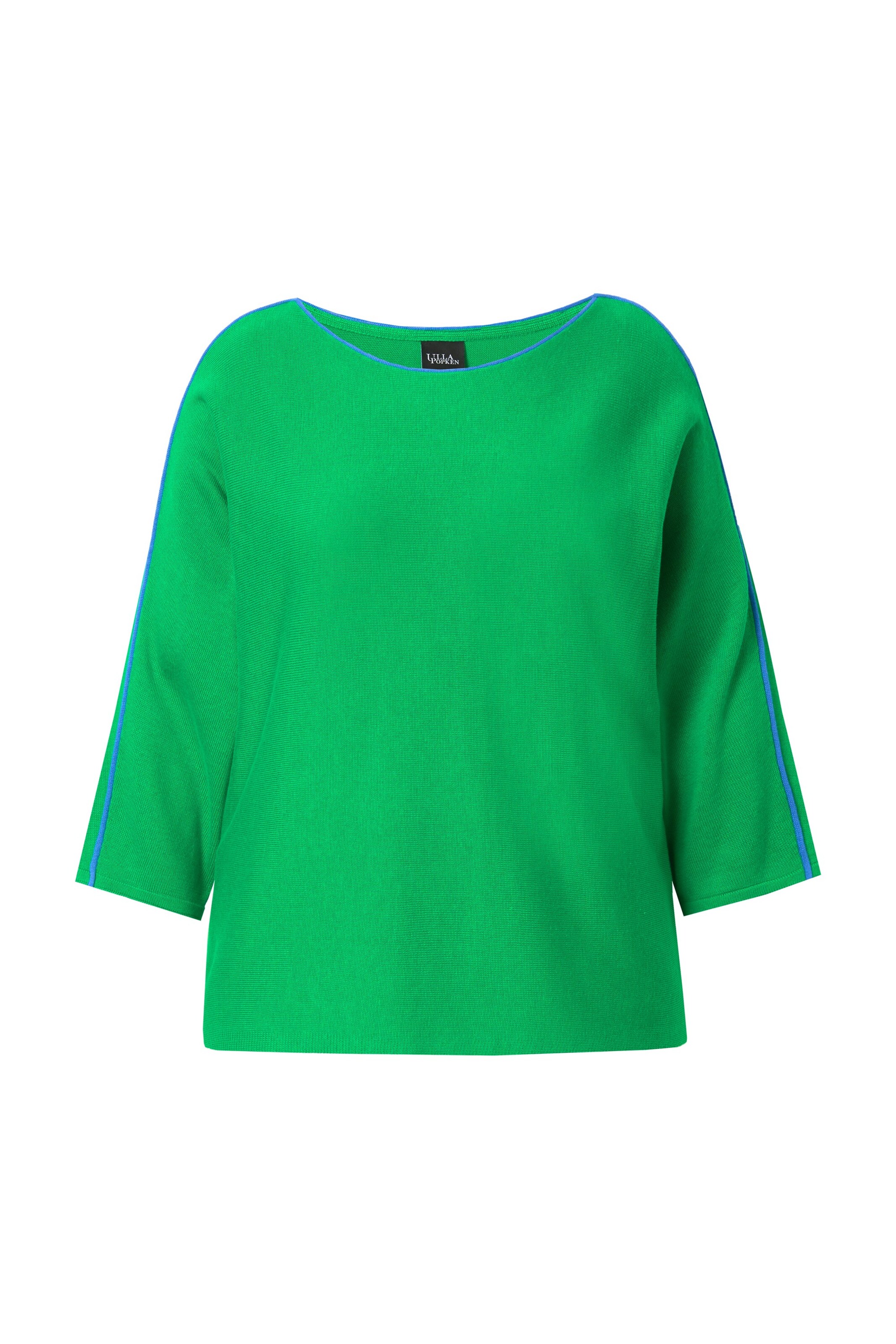 Pull-over Ulla Popken en vert : devant