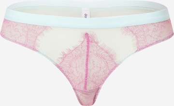 Dora Larsen Thong 'FREYA' in Pink: front