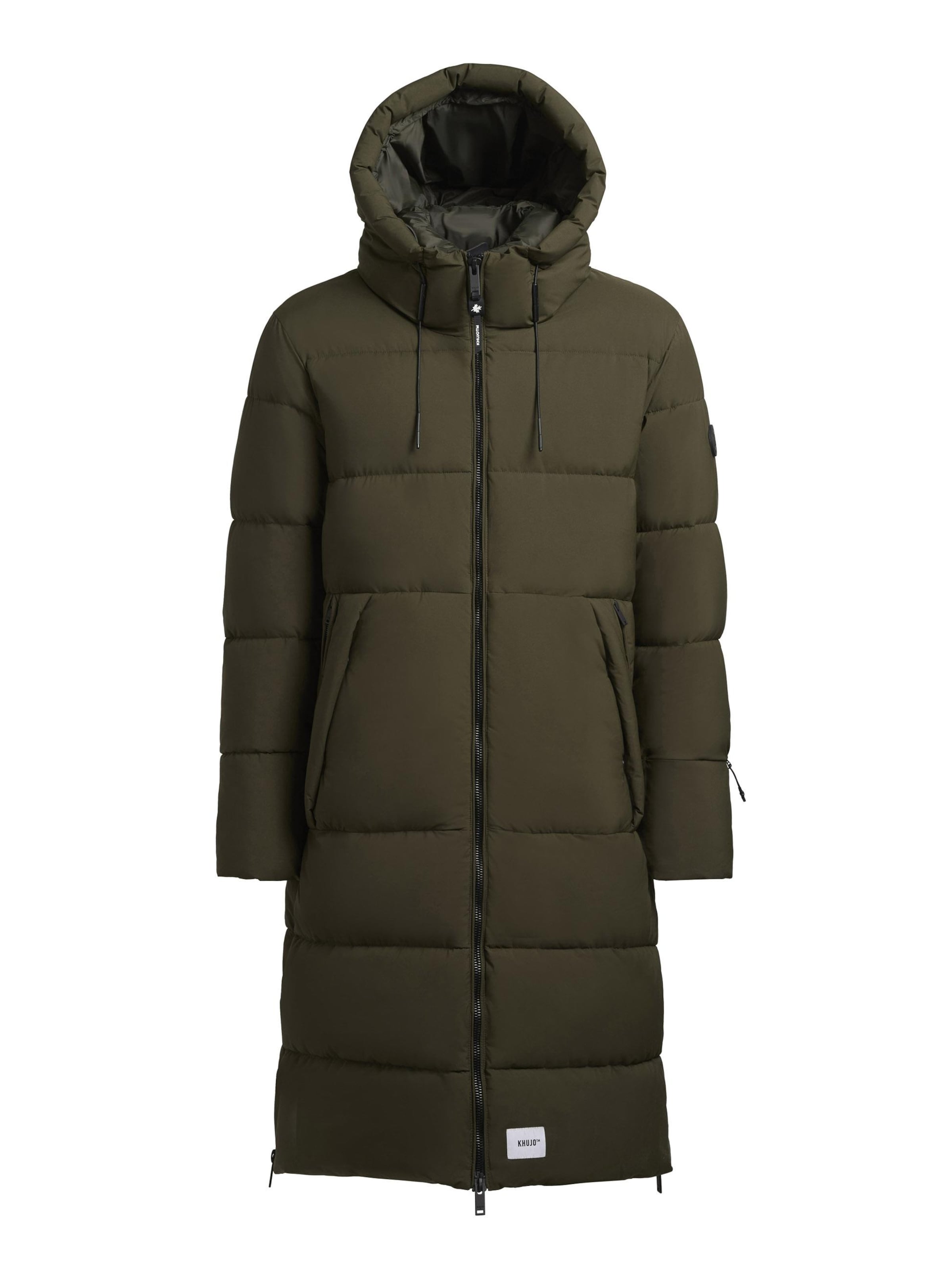 Cappotto invernale 'Rigo Matt-YM' di khujo in verde: frontale