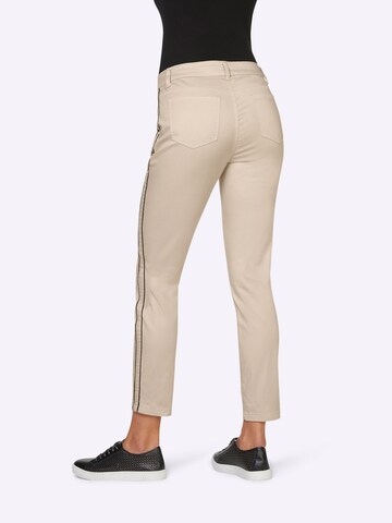 Regular Pantalon chino heine en beige