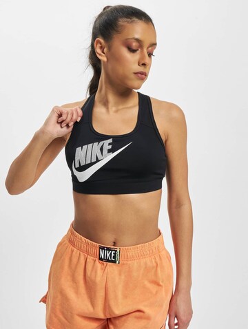 Nike Sportswear Bustier Sport-BH in Schwarz