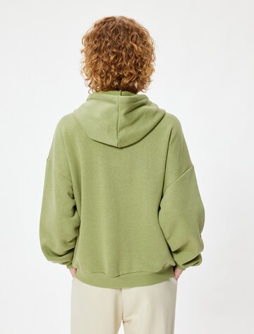 Koton Sweatvest in Groen