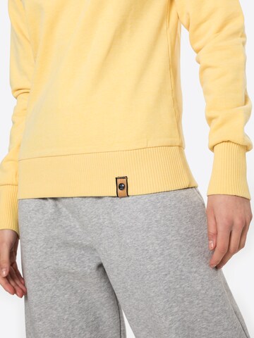 Sweat-shirt Fli Papigu en jaune