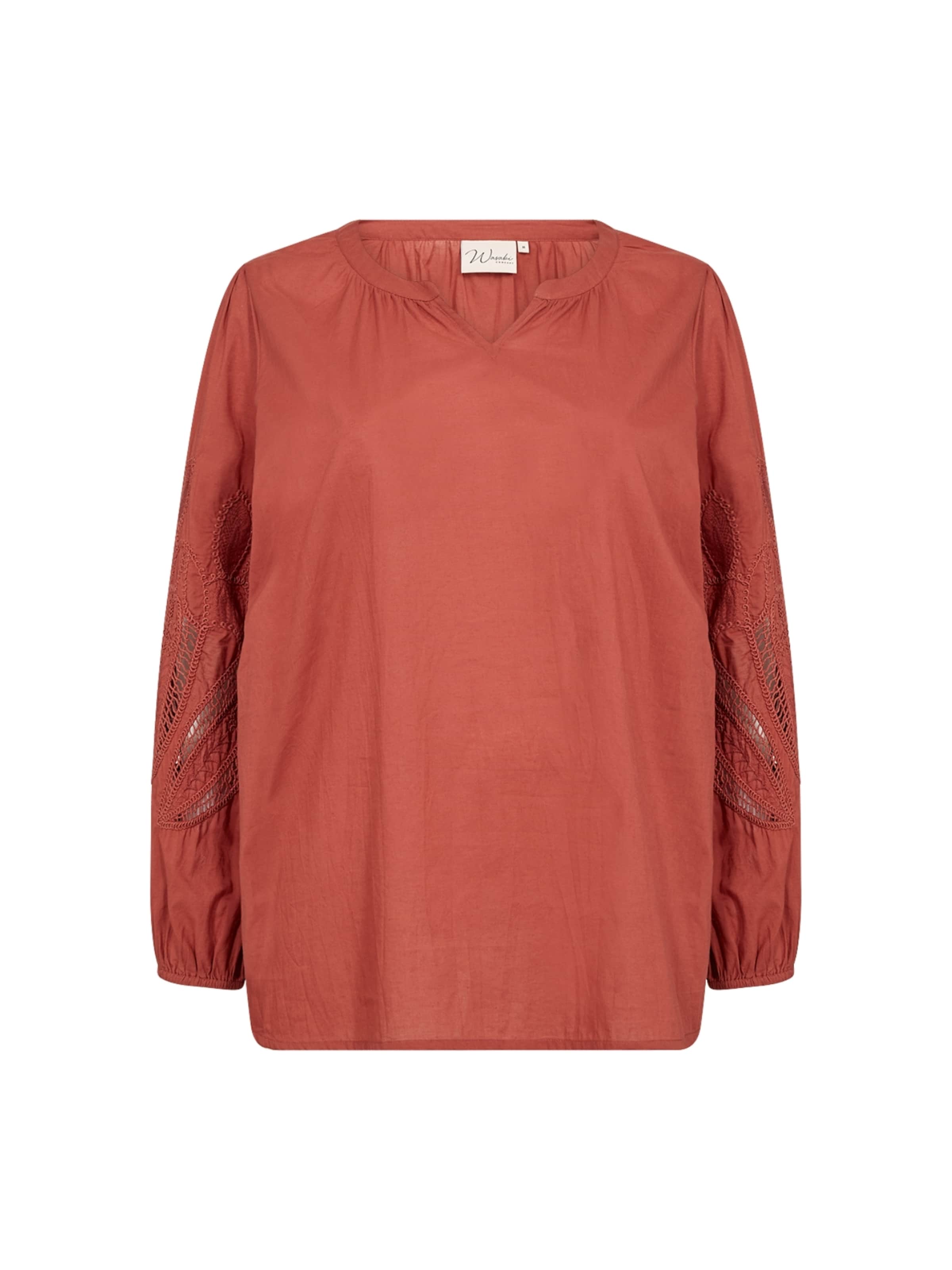 Wasabi Concept Shirts i rød: forside