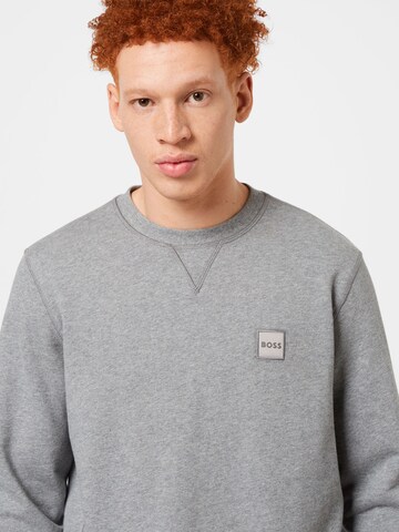 Sweat-shirt 'Westart' BOSS en gris