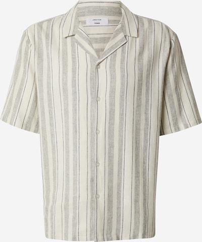 DAN FOX APPAREL Košulja 'Martin' u tamo siva / prljavo bijela, Pregled proizvoda