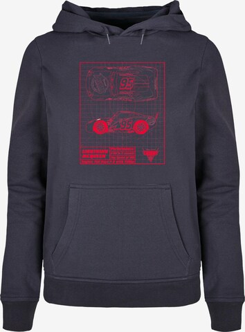 Sweat-shirt ABSOLUTE CULT en bleu : devant