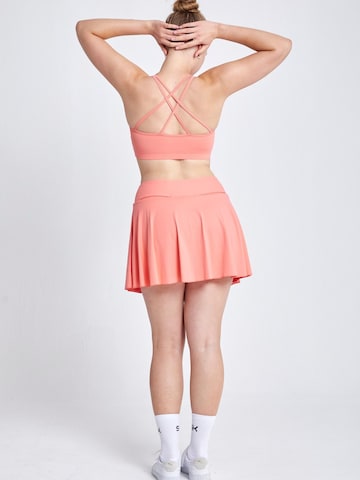 SPORTKIND - Falda deportiva 'Advantage' en naranja