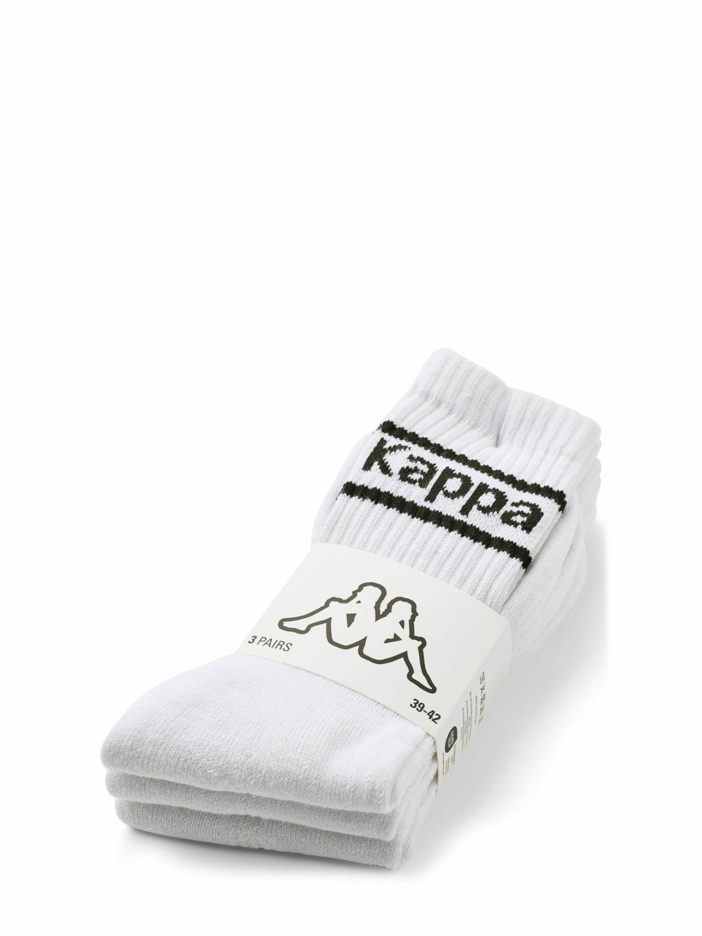 KAPPA Ponožky 'KMFrigga' – bílá