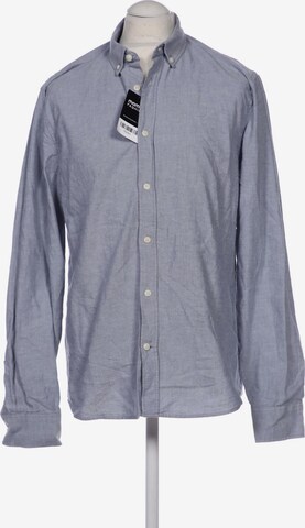 ARMEDANGELS Button Up Shirt in L in Blue: front