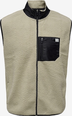 Gilet 'JUST' Only & Sons en gris : devant