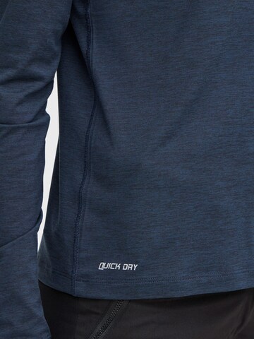 North Bend Functioneel shirt in Blauw