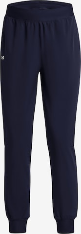 UNDER ARMOUR Sportbroek 'Rival' in Blauw: voorkant